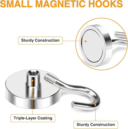 E BAVITE Magnetic Hooks, 120 LBS Heavy Duty Magnet - Image 4