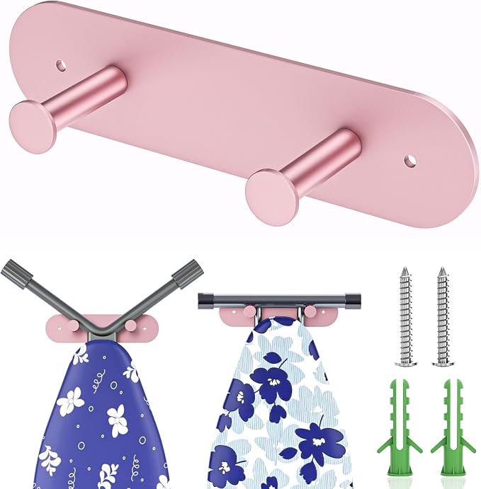 Ironing Board Hanger Wall Mount, Ironing Board Holder by LOXSUN