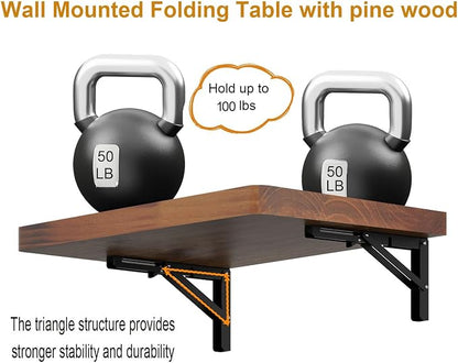 IAE Wall Mounted Folding Table - Image 5