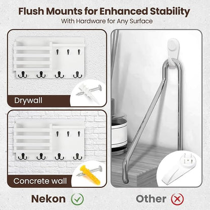 Nekon Mail Holder for Wall Mail Organizer - Image 5