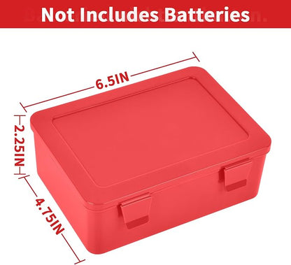 FULLCASE Battery Storage Organizer Holder Holds 54 AA AAA Batteries, Box Cases - Image 3