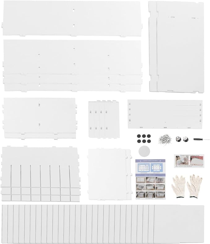 Adjustable Literature Organizer, 32 Compartments Mail Sorter Organizer - Image 5