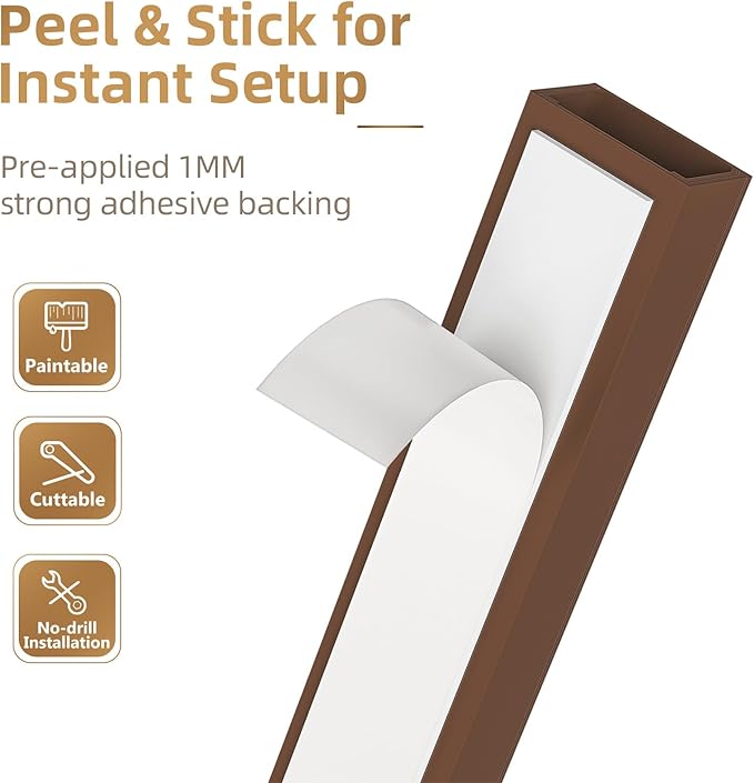 Delamu Cord Hider, 85in Cord Covers - Image 3