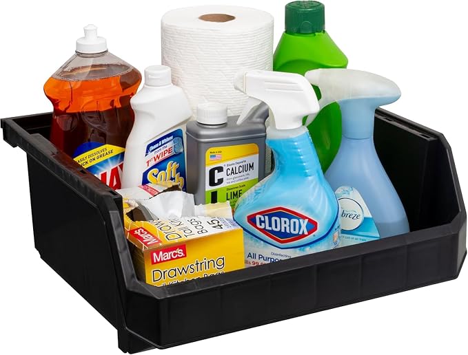 Plastic Containers for Organizing and Storage Bins for Closet, Garage or Pantry - Image 8
