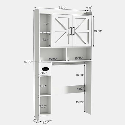 Vabches Over The Toilet Storage Cabinet - Image 2