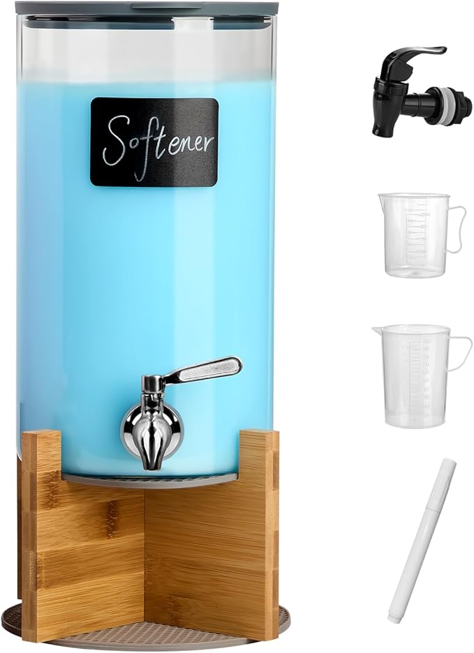 Glass Laundry Detergent Dispenser by spreccio