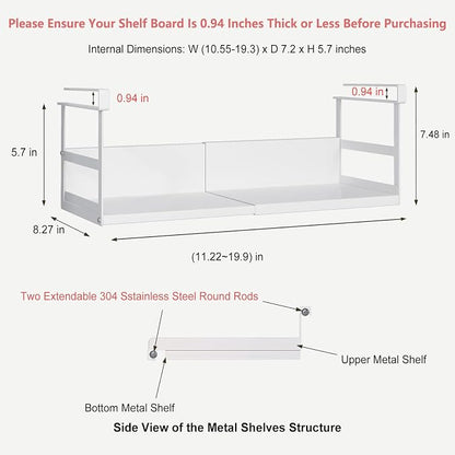 Expandable Under Cabinet Shelf Organizer - Image 3
