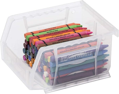 Akro-Mils 30210 AkroBins Plastic Storage Bins, Space-Saving Stackable Bins - Image 6