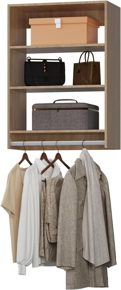 ROOMTEC 31.5" Medium Hanging Closet Unit, Modular Closet System by ROOMTEC