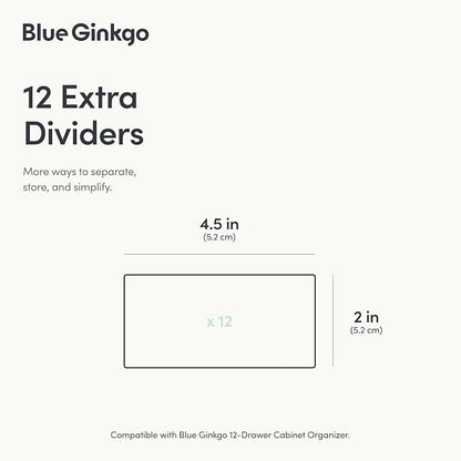 BLUE GINKGO 12 Dividers - Image 3