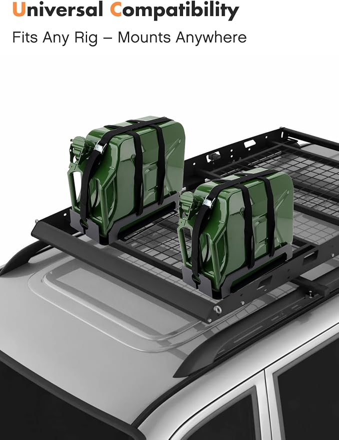 SPARKWHIZ Heavy-Duty Jerry Can Holder - Image 2