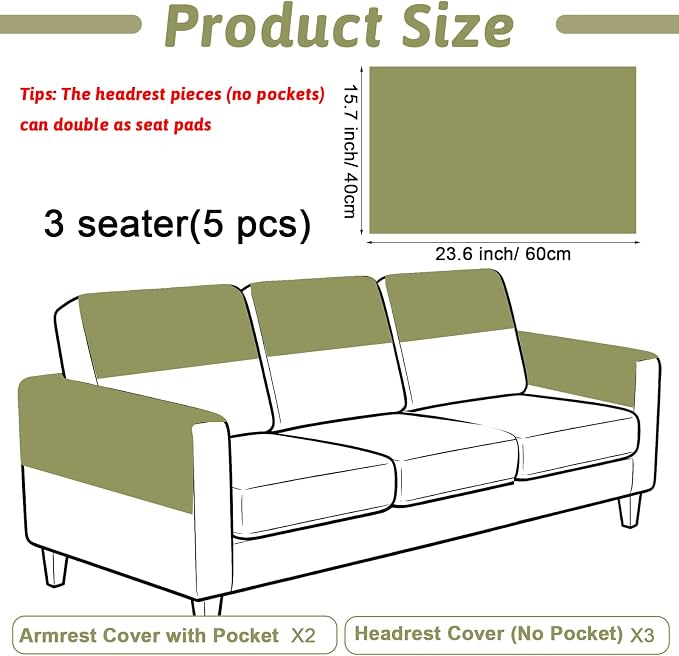 Universal Sherpa Recliner & Armchair Covers - Image 5