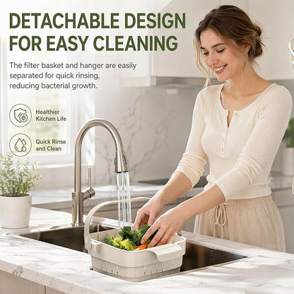Foldable Hanging Sink Drain Basket - Image 3