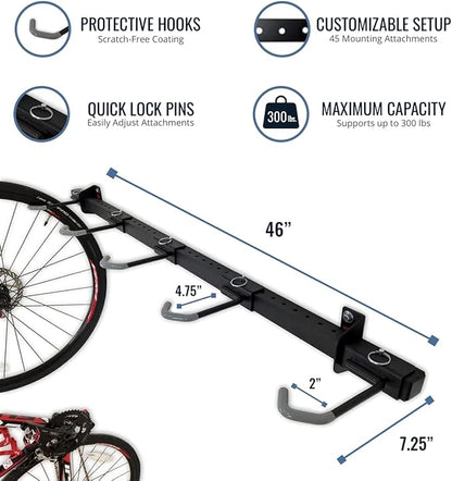 StoreYourBoard Bike Storage Rack – Heavy Duty Garage Bike Rack - Image 3