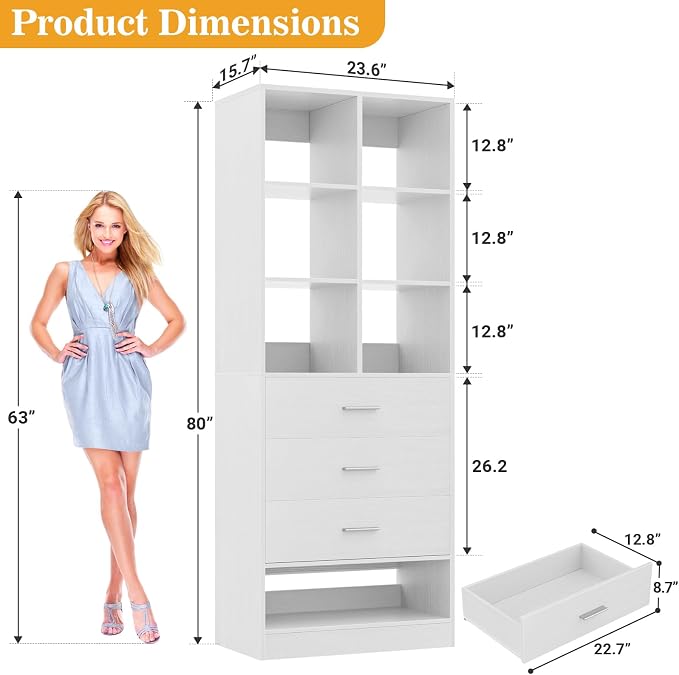 Homieasy Closet System Organizer - Image 3