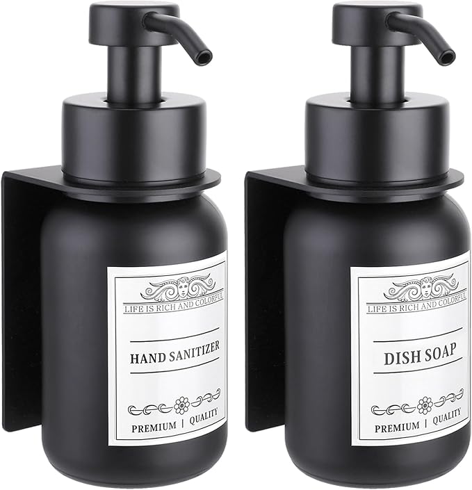 2-Pack Shower Soap Dispenser Set by NOBTOU