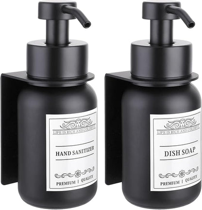 2-Pack Shower Soap Dispenser Set by NOBTOU