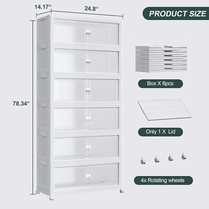720QT Extra Large Stackable Storage Bins - Image 2
