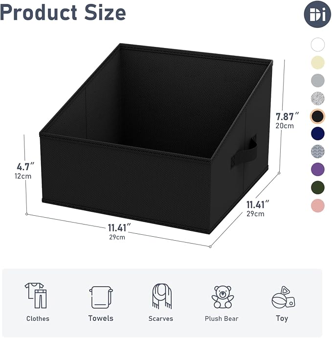 DIMJ Closet Storage Bins 10 Pack - Image 5
