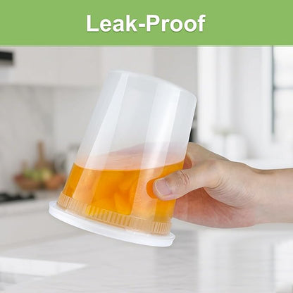 40 Sets Deli Containers with Lids 32 oz, Leak-Proof & BPA Free Airtight Takeout - Image 3