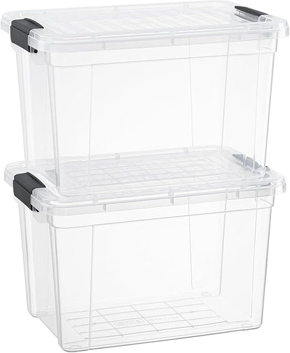 Superio Clear Storage Boxes by Superio