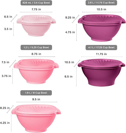 Tupperware Heritage Collection, New 10 Piece Food Storage Container Set in - Image 3