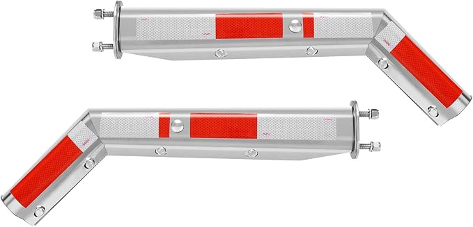 VEVOR Stainless Steel Angled Spring Loaded Mud Flap Hangers, 2-1/2" Bolt - Image 9