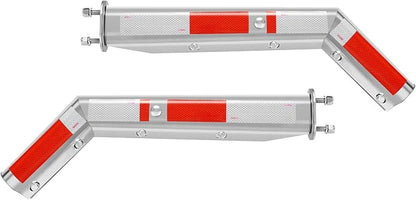 VEVOR Stainless Steel Angled Spring Loaded Mud Flap Hangers, 2-1/2" Bolt - Image 9