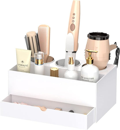 NIUBEE Hair Tool Organizer, Bathroom Countertop Blow Dryer Holder, Vanity Caddy by NIUBEE
