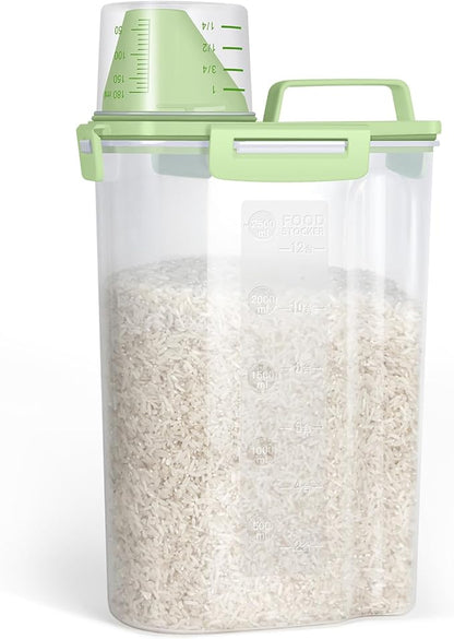TBMax Small Rice Storage Container -5 Lbs Cereal Dispenser by TBMax