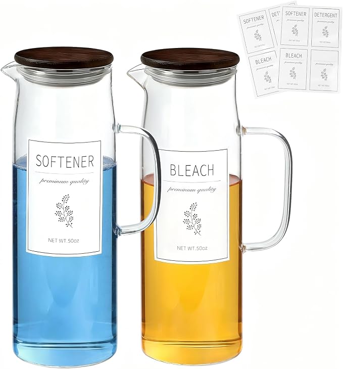 Laundry Detergent Dispenser Set by KitHero