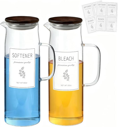 Laundry Detergent Dispenser Set by KitHero