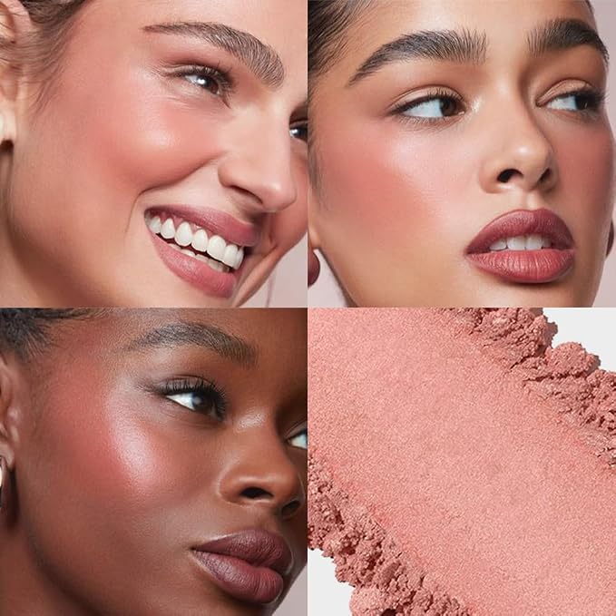 Blush for Cheeks, Lightweight, Fade and Transfer-Resistant, Effortless Matte - Image 4