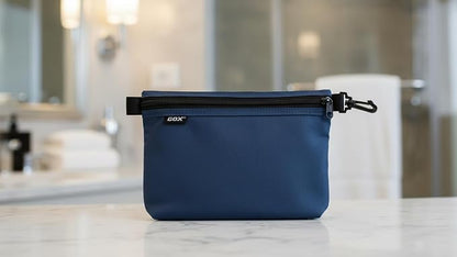 GOX Travel Toiletry Bag Carry On Zipper Pouch Cosmetic Kit Makeup Digital Bag - Image 6