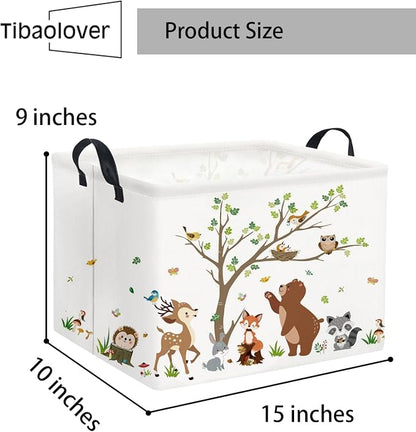 Rectangular Kids Storage Basket Baby Storage Basket - Image 6