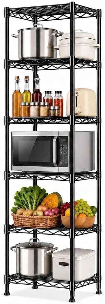GRANNY SAYS 6-Tier Narrow Storage Shelves by GRANNYSAYS