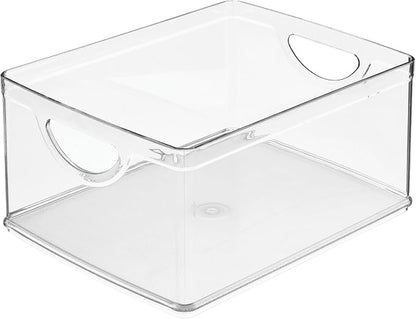 iDesign Plastic Stackable Kitchen Cabinet Storage Bin - Image 9