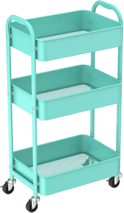 MAX Houser 3-Tier Rolling Utility Cart - Image 9