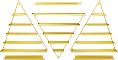 6PCS Nail Polish Racks, 5 Tiers Heart-Shaped Cosmetic Display Racks, Triangular - Image 8