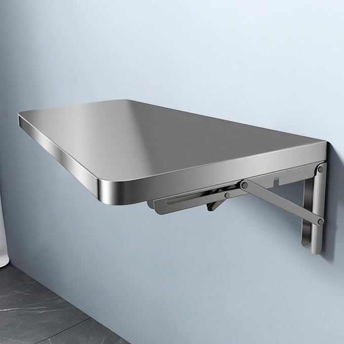304 Stainless Steel Folding Wall Shelf Wall Mount Kitchen Storage Shelves by Pllrbvshs