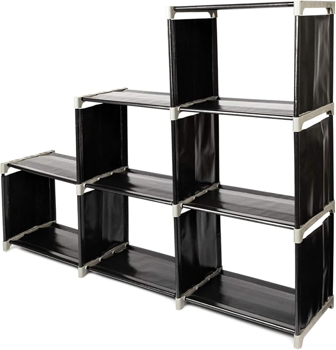 6 Cube Storage Organizer, Closet Storage Shelves - Image 5