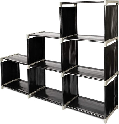 6 Cube Storage Organizer, Closet Storage Shelves - Image 5