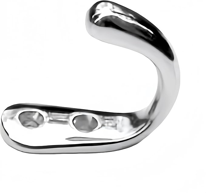 Heavy Duty Stainless Steel 316 Wall Hooks, Marine Grade Wall Hanger Key Hook - Image 2