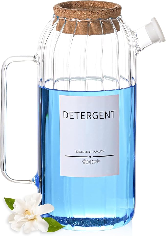 60oz Fabric Softener Dispenser, Liquid Laundry Detergent Dispenser by MithrgrousLife