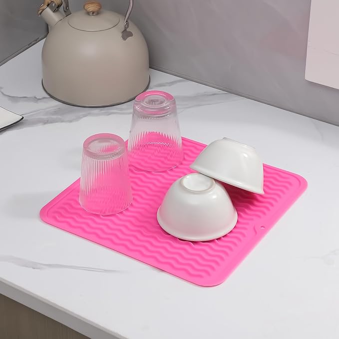 Silicone Dish Drying Mat for Multiple Usage, Easy clean, Eco-friendly, - Image 5