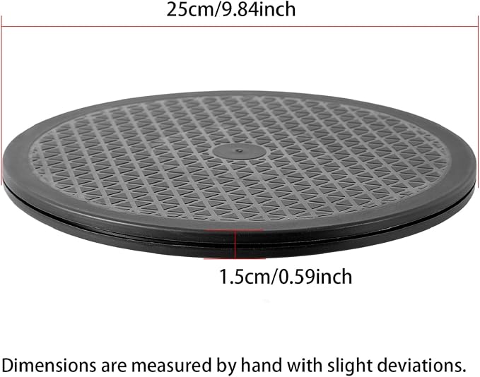 QDiShi 10 Inch Heavy Duty Lazy Susan Turntable Swivel Base, Lazy Susan - Image 4