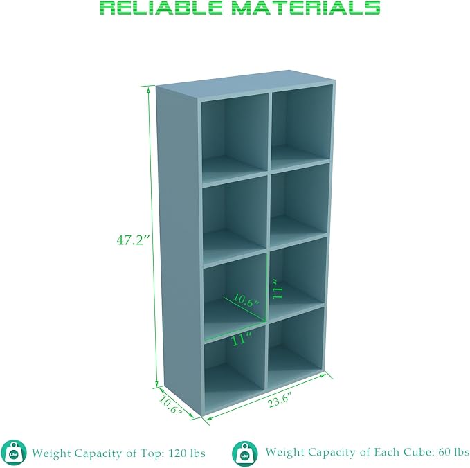 OSCHF 8-Cube Storage Shelf Bookcase - Image 3