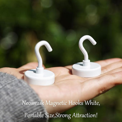Neosmuk Magnetic Hooks, Heavy Duty 85lb+ Strong Magnet Hook - Image 2