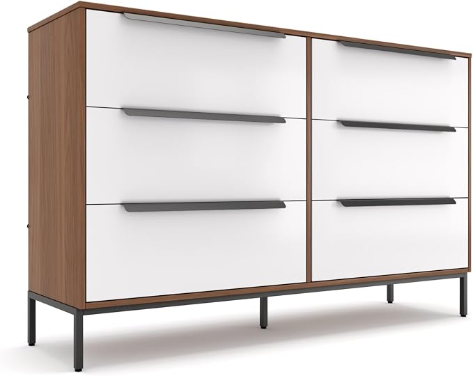 tinge Lira Premium Fabric Dresser by Tinge