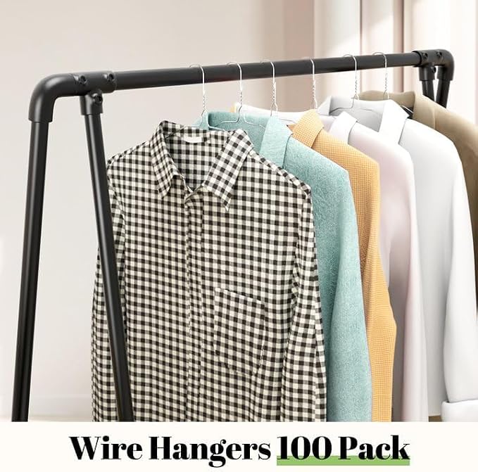 Wire Metal Clothes Hangers Bulk 50 Pack, 16 Inch 12 Gauge Standard Size - Image 7